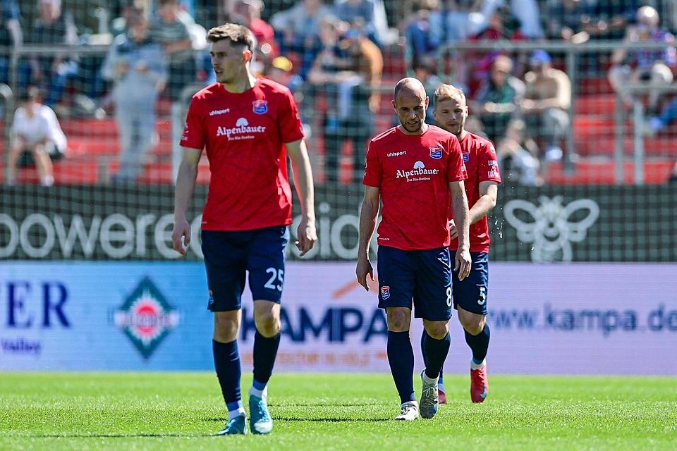 Die SpVgg Unterhaching steht bereits nach 34 Spieltagen vor dem Abstieg in die Regionalliga Bayern.