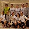 Die Fußballerinnen des JFV Oberau/Dudelsheim/Altenstadt bejubelten den Turniersieg beim U17-Girlscup in Klarenthal. Foto: Milena Lude