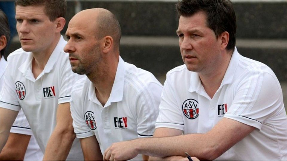 Roland Fuidl (re.) wurde beim ASV Cham freigestellt, sein Co-Trainer Karl-Heinz Hofmann (li.) macht daraufhin auch nicht mehr weiter F: Meier