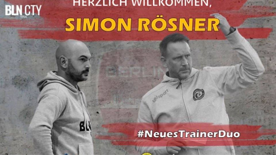 Simon Rösner trainiert nun uch die Futsal Mannschaft Berlin City Futsal. Foto: Verein