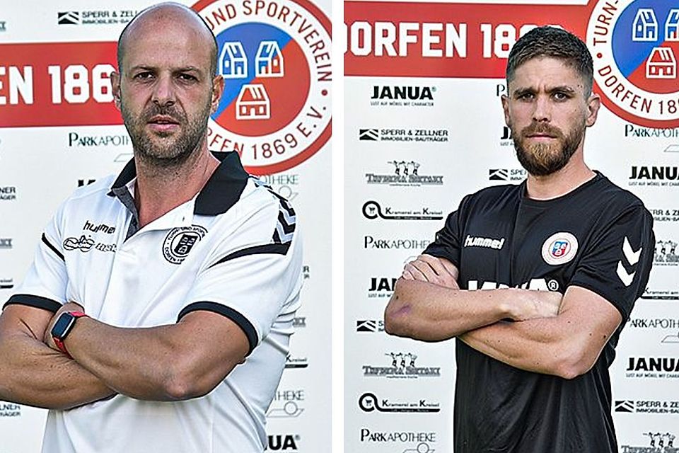 Mit 40 Fußballern am Gardasee: Die Dorfener Tainer Christoph Deißenböck (l.) und Armin Feckl