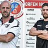 Mit 40 Fußballern am Gardasee: Die Dorfener Tainer Christoph Deißenböck (l.) und Armin Feckl
