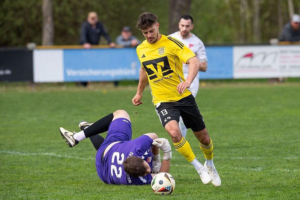 Spielertrainer Bastian Freisinger und der SV Hahnbach stehen dicht vor der Qualifikation für die Landesliga-Playoffs.