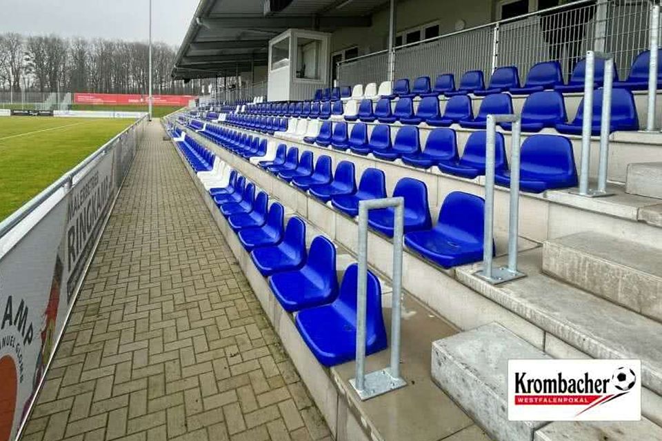 Auch bei einer Zuschauerkapazität von 2.500 Zuschauern dürfte in Hamm-Rhynern ein ausverkauftes Stadion zu erwarten sein.