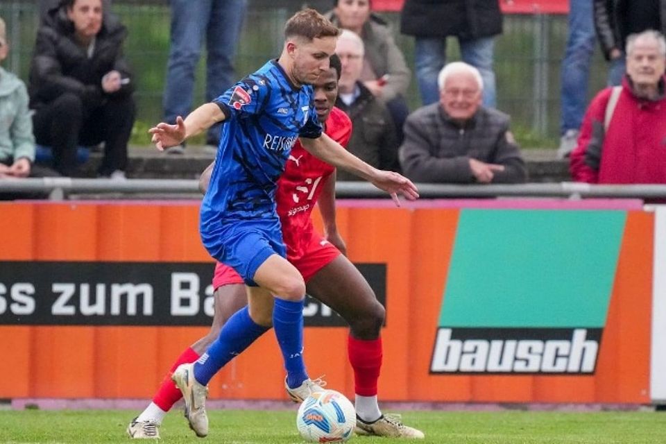 Nesredin Kenniche erzielte den Ausgleich zum 1:1 Endstand in Gmünd für den FV 