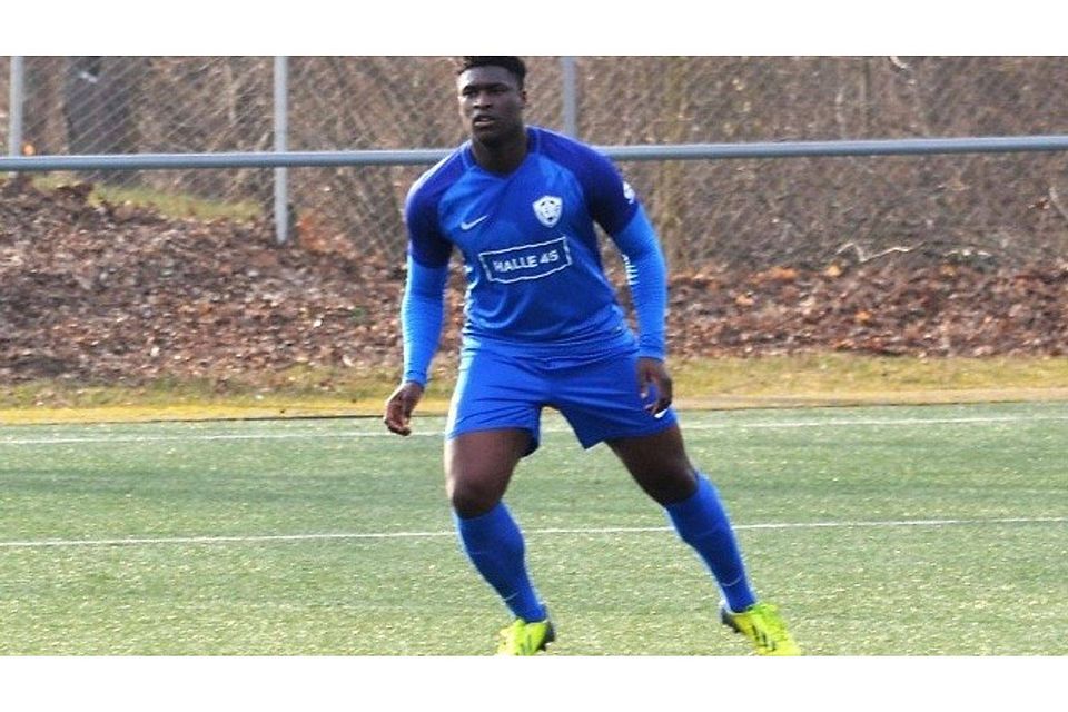 Samuel Omokaro feierte seinen ersten Saisontreffer. Archivfoto: Janke
