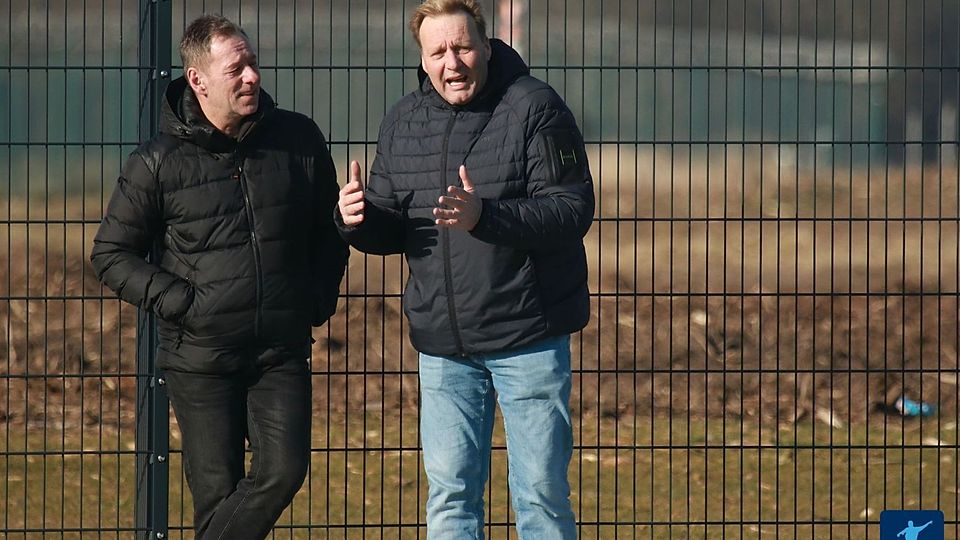 Friedel Henßen (l.) und Werner Tellers. 