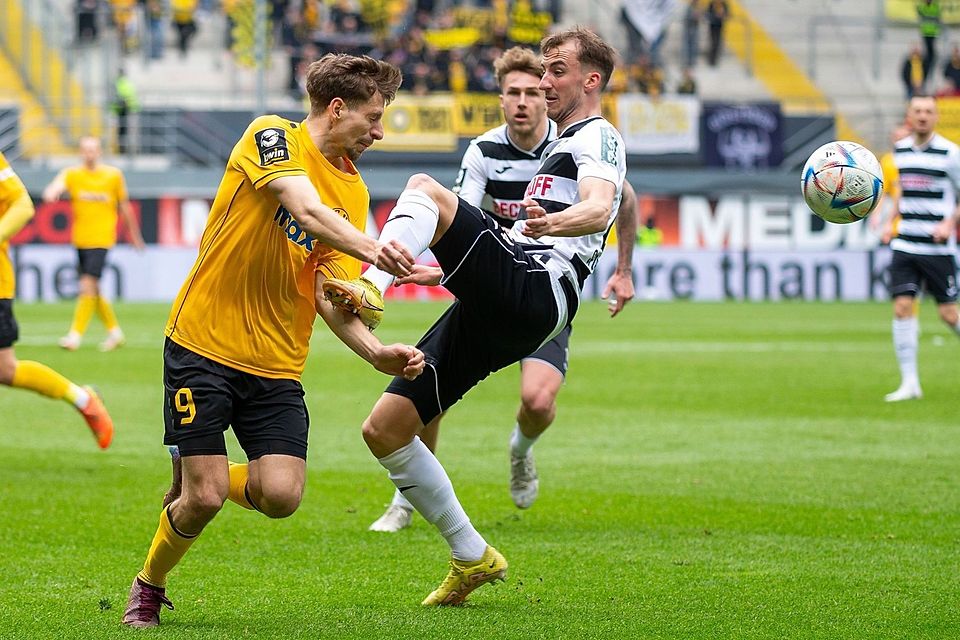 Für die "Oldschdod" lief`s in Liga 3 eher bescheiden - ganz im Gegensatz zu Alex Nollenberger (li.), der sich für höhere Aufgaben empfehlen konnte.