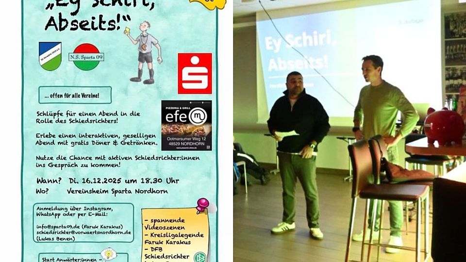 Faruk Karakus und Lukas Benen