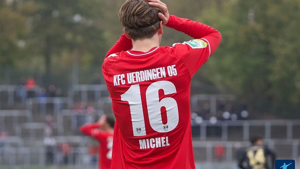 Die Spieler des KFC Uerdingen sind verzweifelt.