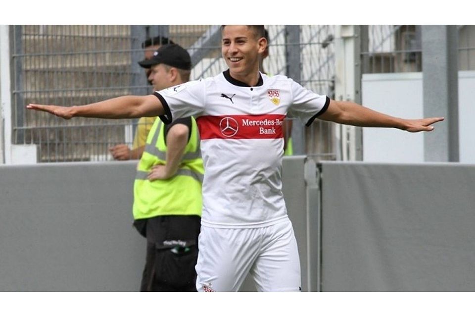 Nicolas Sessa blüht in der zweiten Mannschaft des VfB Stuttgart auf. Foto: Lommel