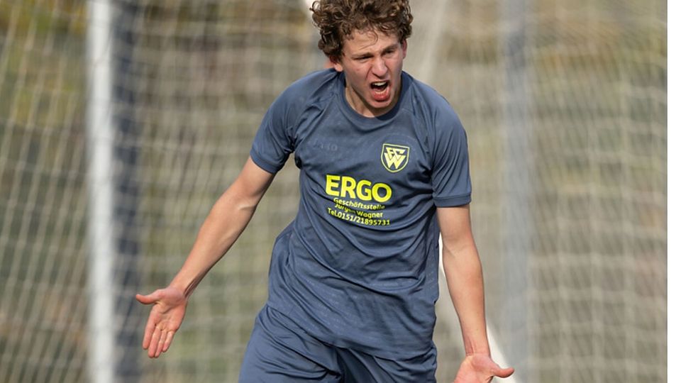 Wackers Marius Häußler erzielte gegen die SGM Buchau sein sechstes und siebtes Saisontorsi