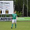 Die Anzeigetafel des VfB Lingen. Foto: Ehler Meyer