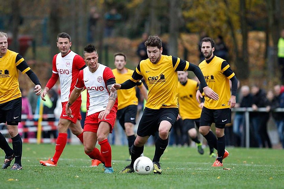 Das Saisonhighlight der Oberliederbacher - im Viertelfinale traf man auf die Kickers aus Offenbach. Auch ansonsten wussten die SG in der Liga zu überzeugen. Archivfoto: Lorenz.