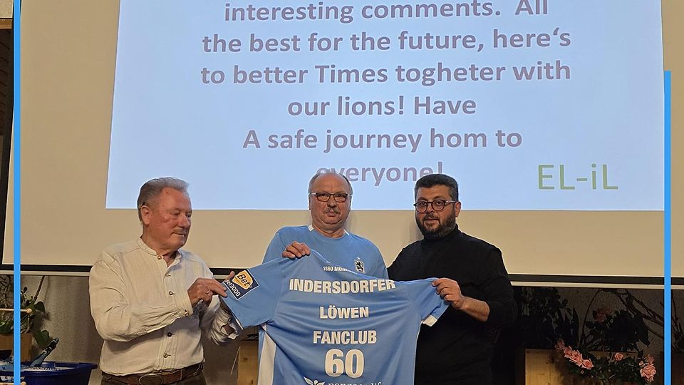 Hasan Ismaik beim Besuch des ersten Fanklubs.