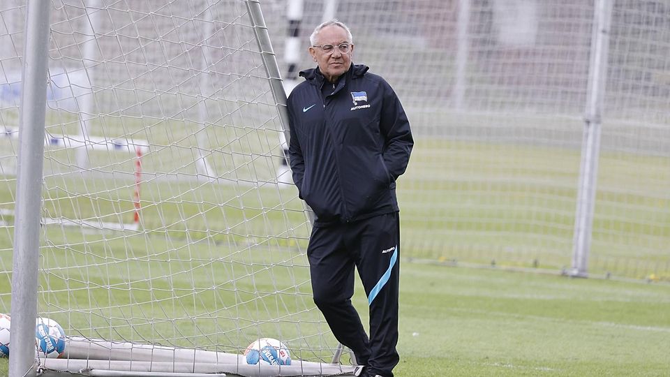 Wann sieht man ihn wieder auf dem Fußballplatz? Felix Magath, hier bei seiner Hertha-Rettungsmission vor zwei Jahren.
