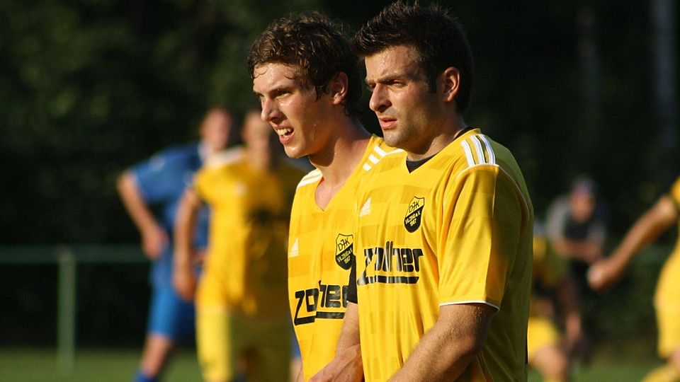 Tobi Berger und Zoltan Ambrus - zwei DJK´ler die mittlerweile zu Leistungsträger gereift sind und der DJK auch in Landesliga weiterhelfen wollen