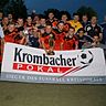 Strahlende Sieger: Der SV Wiesbaden ist Kreispokalsieger. Foto: René Vigneron