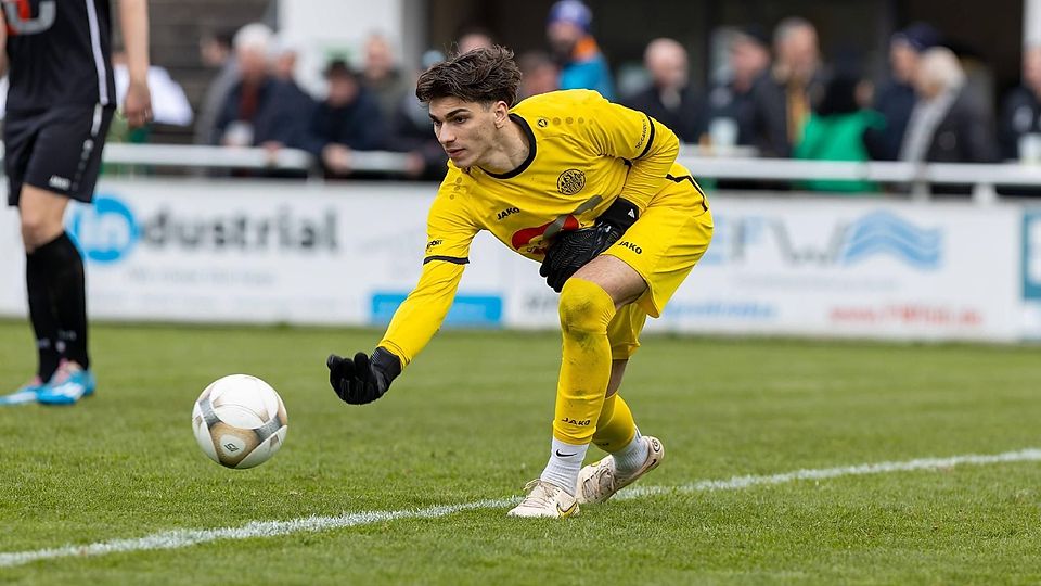 Fabio Rasic (TSV 1882 Landsberg) - Schalding-Heining (Bayern/Deutschland) Fussball Herren, Bayernliga Süd, Saison 2022/23