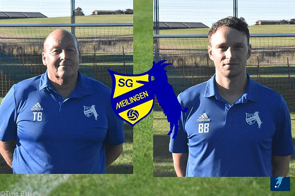 Torsten Baier (links) und Bastian Back sind ab Sommer nicht mehr Trainer bei der SG Meilingen.