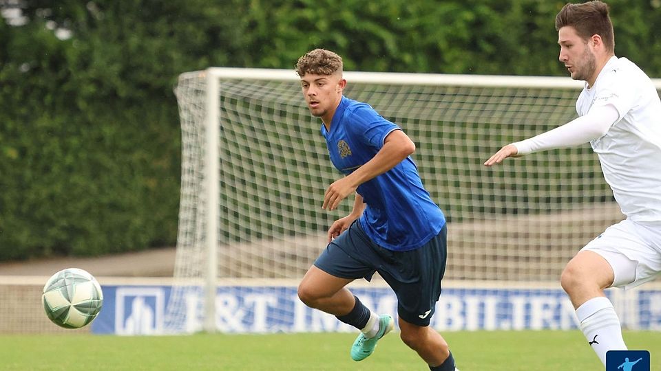 Leonardo Goltz (hier im Trikot des SV Wiesbaden) schließt sich Rot-Weiß Hadamar an. 