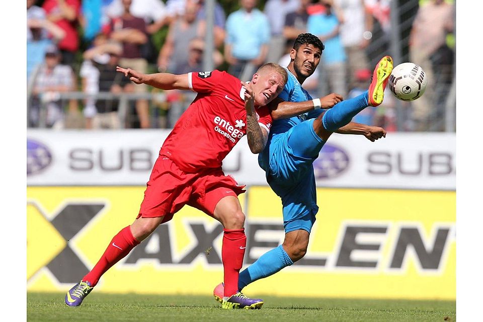 Elia Soriano im Spiel gegen Mainz 05 II. Foto: Baumann