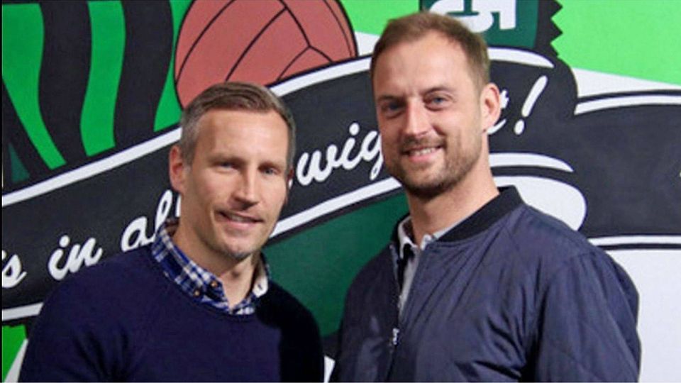 Timo Wenzel (li.) und Björn Schlicke wollen mit Schweinfurt in die 3. Liga. &lt;em&gt;1. FC Schweinfurt&lt;/em&gt;