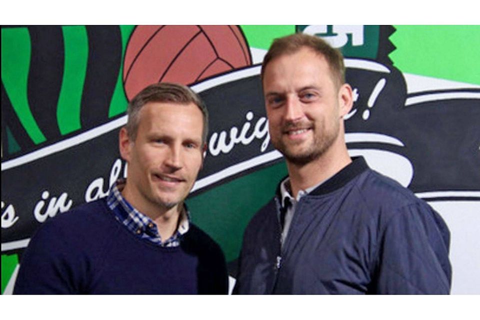 Timo Wenzel (li.) und Björn Schlicke wollen mit Schweinfurt in die 3. Liga. <em>1. FC Schweinfurt</em>