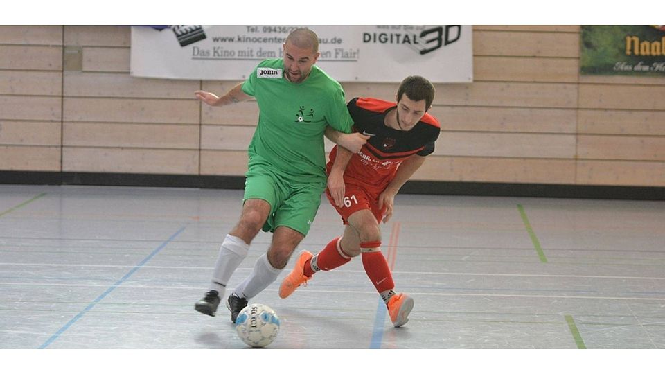 Der FC Internazionale Teplice gewann das Futsalturnier in der Wackersdorfer Sporthalle.  Foto: sca