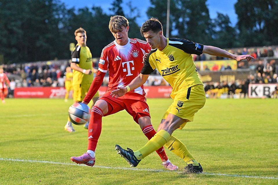 Vilzing schlug sich gegen Bayern München wacker, verlor aber dennoch.
