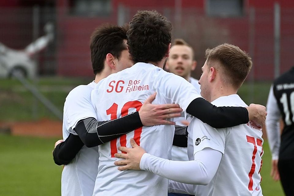 In Feierlaune präsentierte sich der TV Boos beim 4:2-Erfolg gegen das Schlusslicht TSV Lautrach.