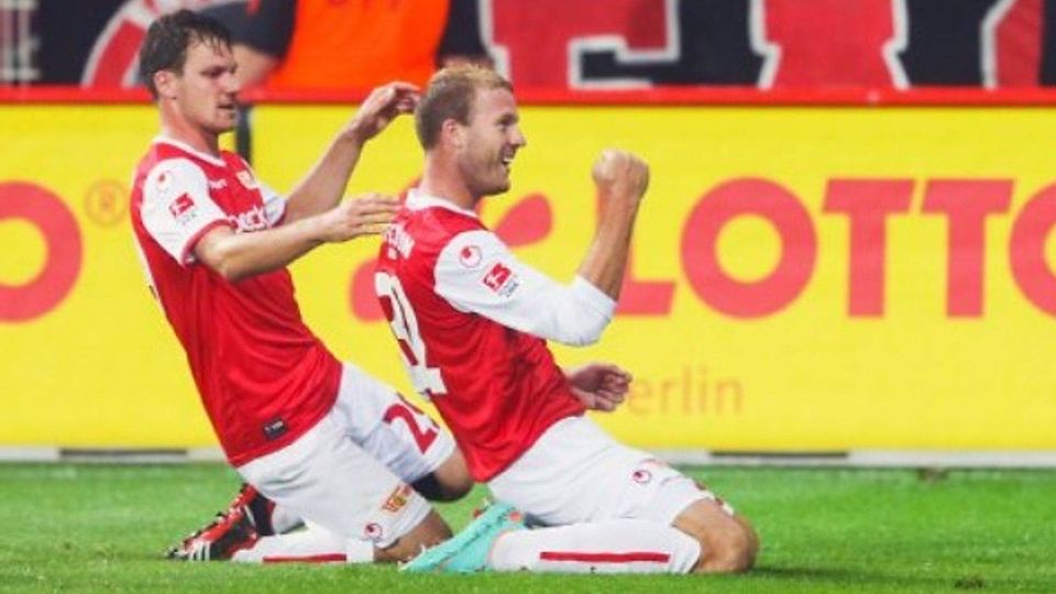 Mann des Tages in der Alten Försterei: Adam Nemec (r.). F: dpa