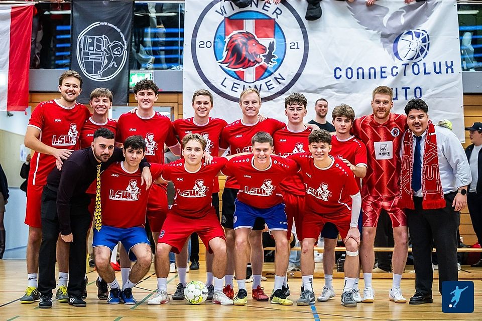 Die Luxemburger Studenten aus Wien gewann das Fußballturnier 