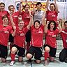 Groß war die Freude der Wehringerinnen über den Einzug ins Finale zur schwäbischen Hallenmeisterschaft in Günzburg.  Foto: FSV Wehrigen