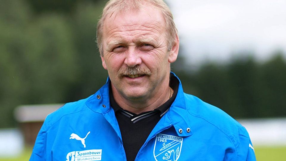 Franz Gibis kehrt auf die Trainerbank des TSV Mauth zurück  F: Wagner
