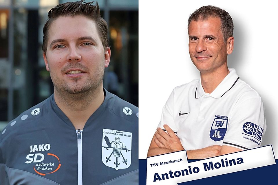 Bewegte Tage für die Oberliga-Trainer Marcus Behnert (l.) und Toni Molina. 