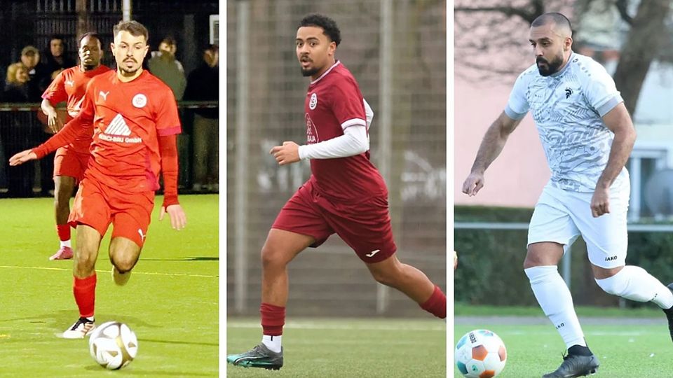 Laufen kommende Saison für die SG Germania auf: Abdullah Tasdelen, Obey Axel Fey und Yama Afghanyar (von links nach rechts).