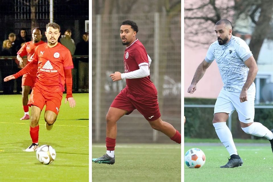 Laufen kommende Saison für die SG Germania auf: Abdullah Tasdelen, Obey Axel Fey und Yama Afghanyar (von links nach rechts).