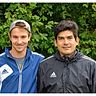 Gemeinsam in die neue Saison: IFT-Kapitän Thomas Pahnke (links) und sein neuer Coach Gustavo José Fernández. Foto: Schuster