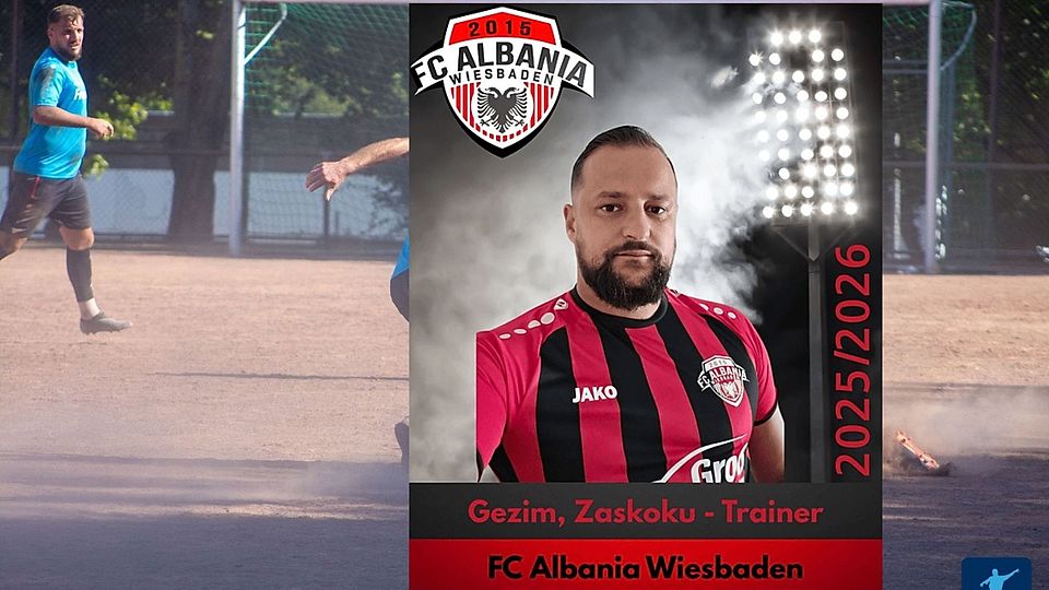 Gezim Zaskoku ist neuer Trainer beim FC Albania.