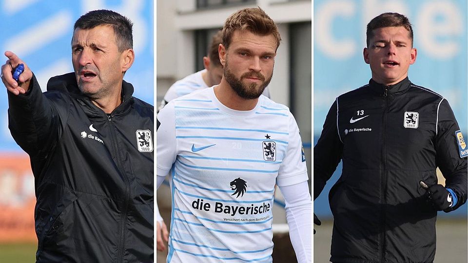 Trainer Michael Köllner, Publikumsliebling Yannick Deichmann und Youngster Alexander Freitag haben eins gemeinsam: Ihr Vertrag beim TSV 1860 München läuft im Sommer aus.