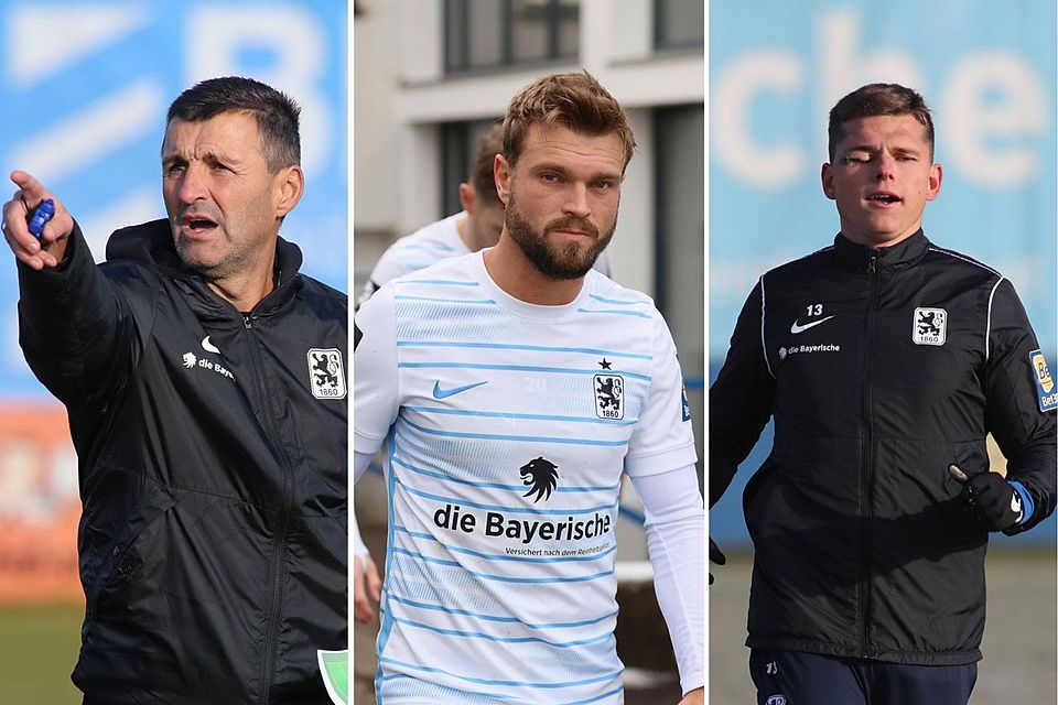 Trainer Michael Köllner, Publikumsliebling Yannick Deichmann und Youngster Alexander Freitag haben eins gemeinsam: Ihr Vertrag beim TSV 1860 München läuft im Sommer aus.