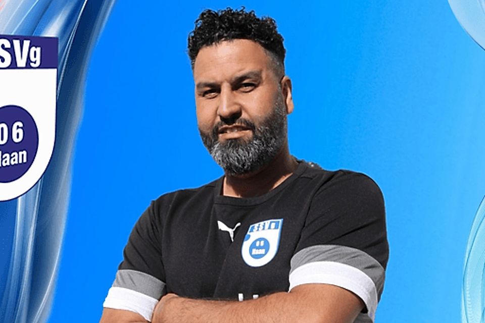 Yassin El-Yaghmouri trainiert Haan. Yassin El-Yaghmouri trainiert Haan.