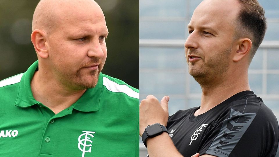 Peter Matkey (links) folgt im Sommer beim FC Gundelfingen auf Peter Stegner als Trainer der U23.