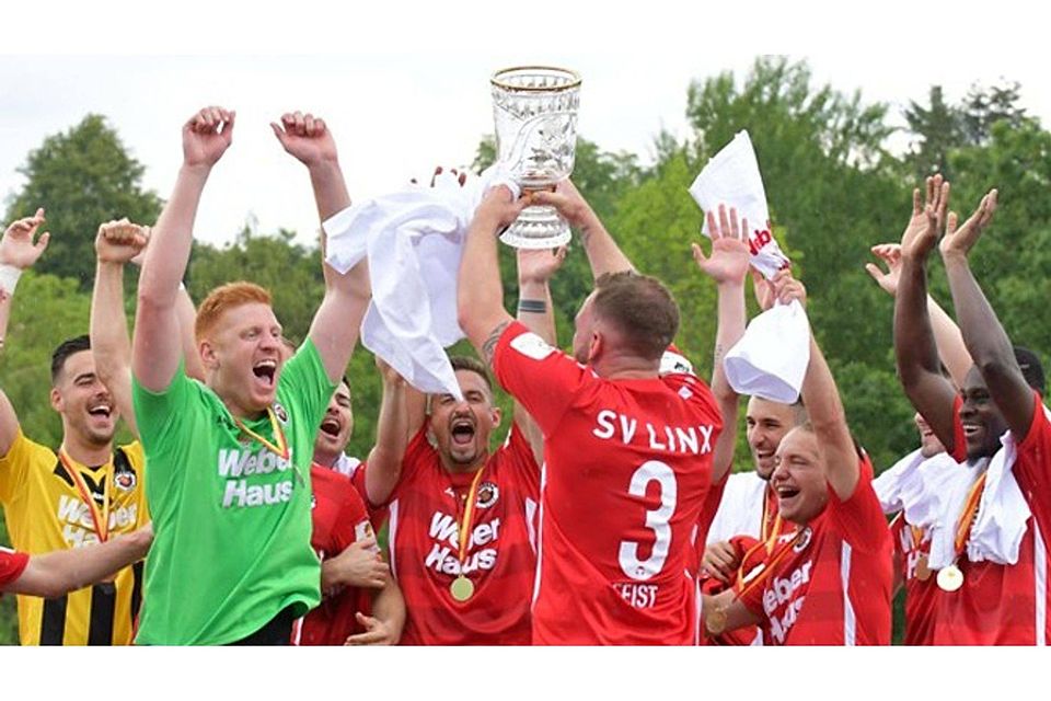 Erst feierte der SV Linx den Pokalsieg in Lahr, holte dann den Titel in der Verbandsliga und trifft in der neuen Saison im DFB-Pokal auf den 1. FC Nürnberg. | Foto: Achim Keller