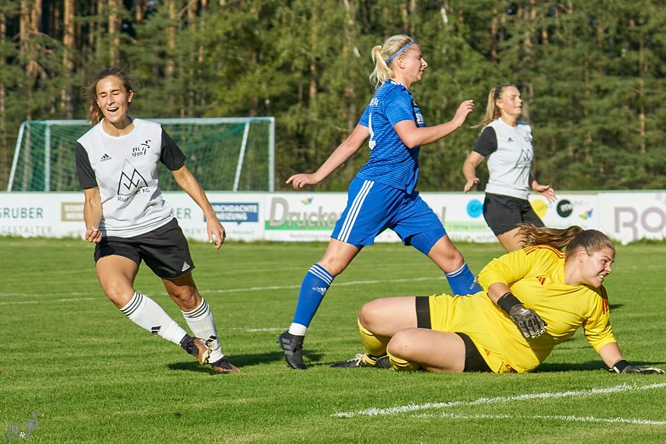 Ipek Catac freut sich über ihren Ehrentreffer