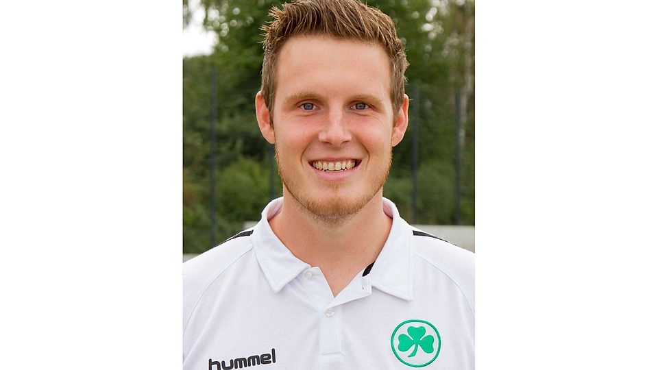 Verlängerte vorzeitig bei der SpVgg Greuther Fürth: Kevin Schmidt. F: Goldmann