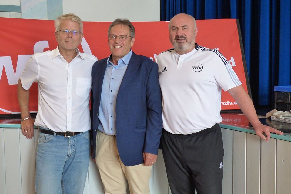 Von links: Ralph Rolli, Siegfried Trittner und Martin Basler