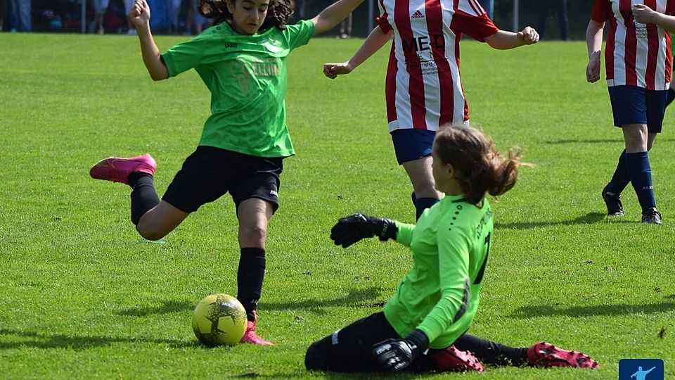 Beim SV Glehn wurden hochkaratige Spiele der Juniorinnen ausgetragen.