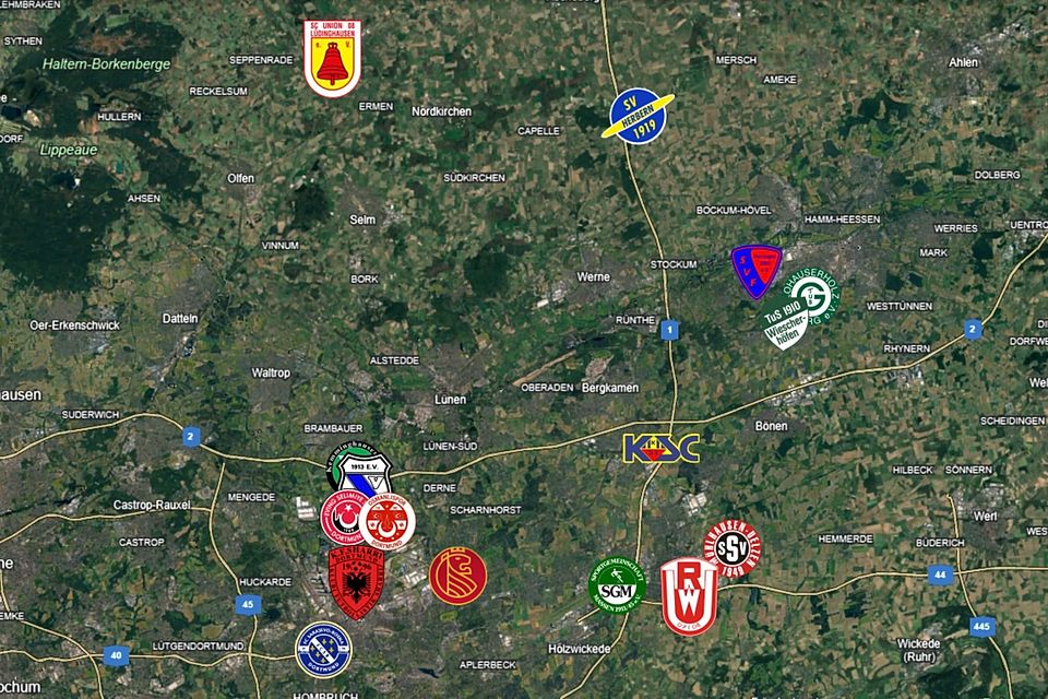 Die mögliche Bezirksliga Staffel 8 2025/26